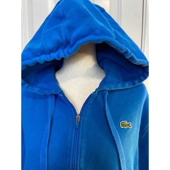 Lacoste Sport hood zip up sweatshirt - Picture 2 of 11